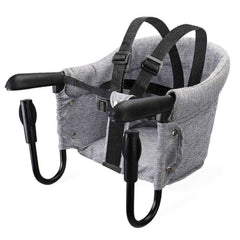 Portable Baby Dinning Foldable Safety Hook-on Chair Harness