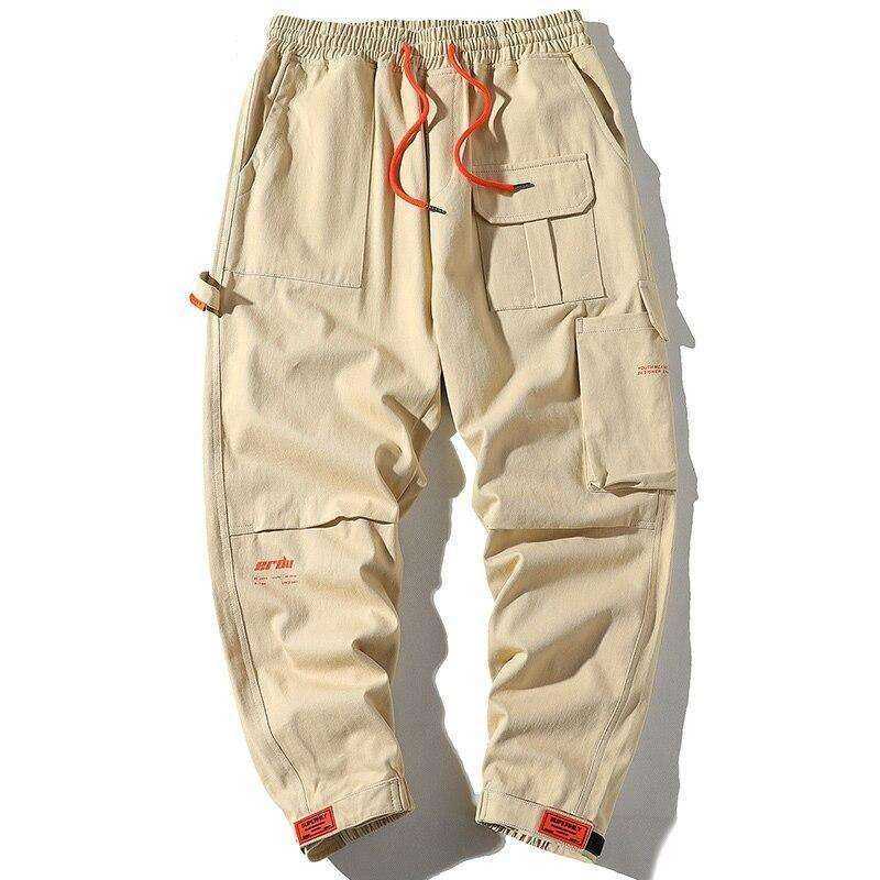 Elastic Waist HIP HOP Men's Loose Joggers with Pockets