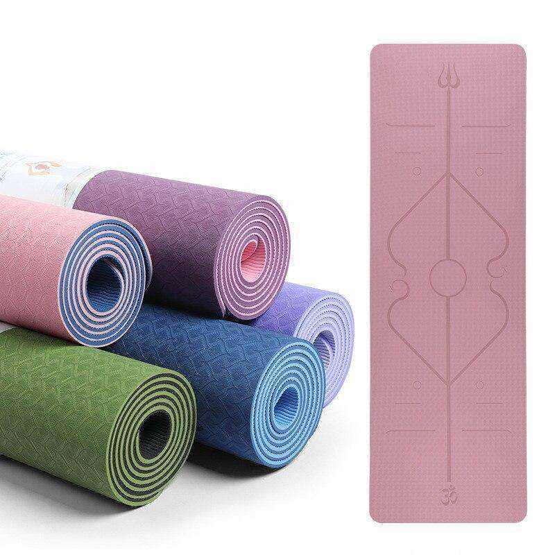 New 6MM Non-slip Elastic Yoga Mat
