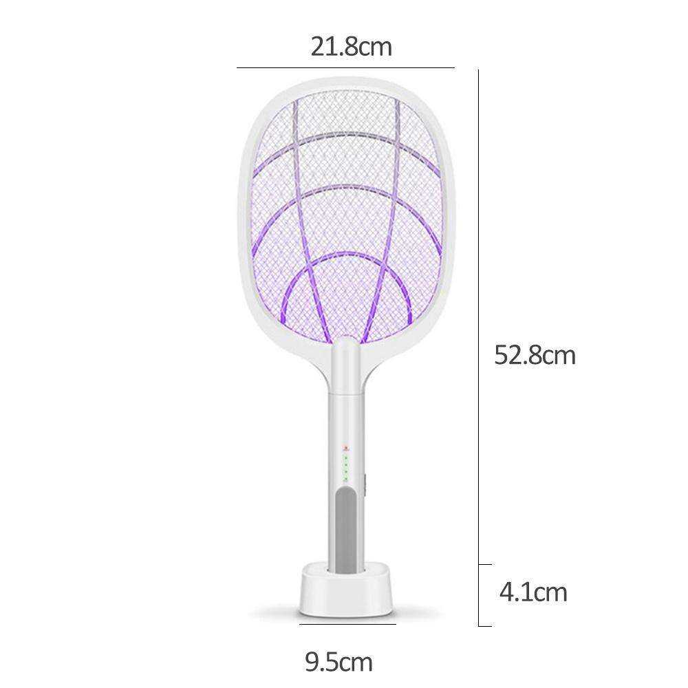 3000V Electric Mosquito Killer With UV Lamp 1200mAh Rechargeable Insect Racket