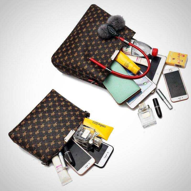 Women's Luxury Leather Shoulder Handbag