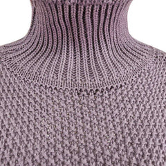 Knitted Turtleneck Women Sweater