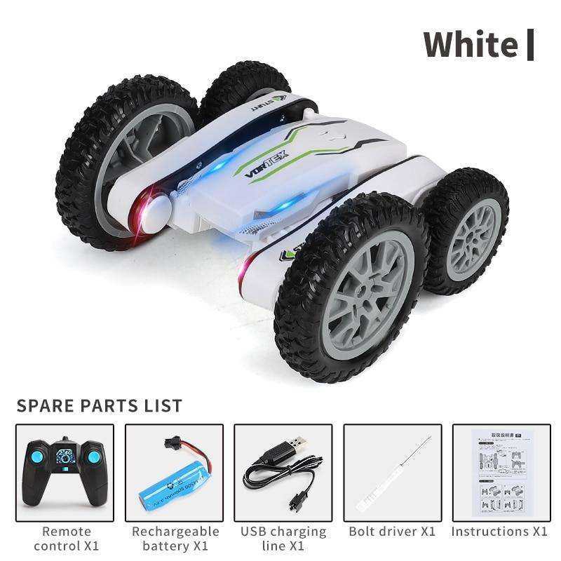 4WD 2.4G Radio Remote Control Double Side Stunt 360° Reversal Cars - AWAKENING AESTHETICS