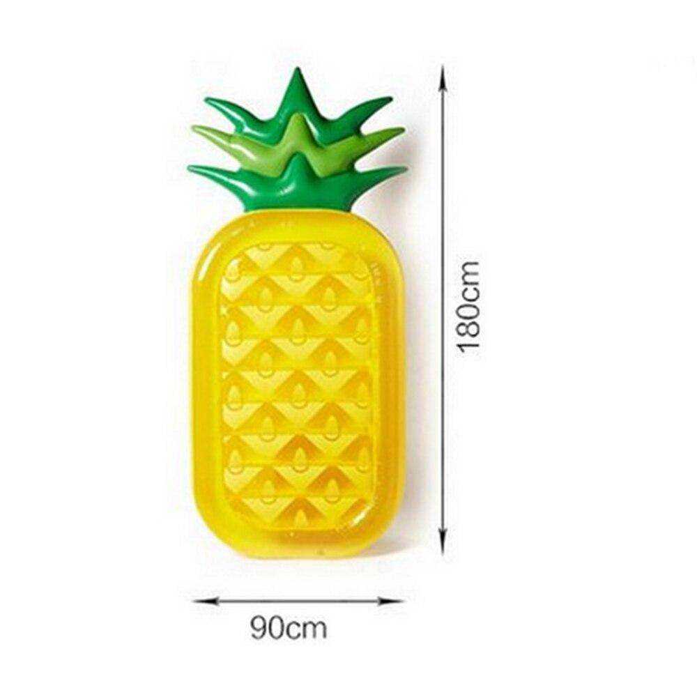 Inflatable Pineapple Swimming Pool Float Raft for Adults and Kids