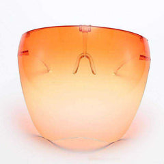 Colorful Transparent Protective Antidust Mask Full Face Shield