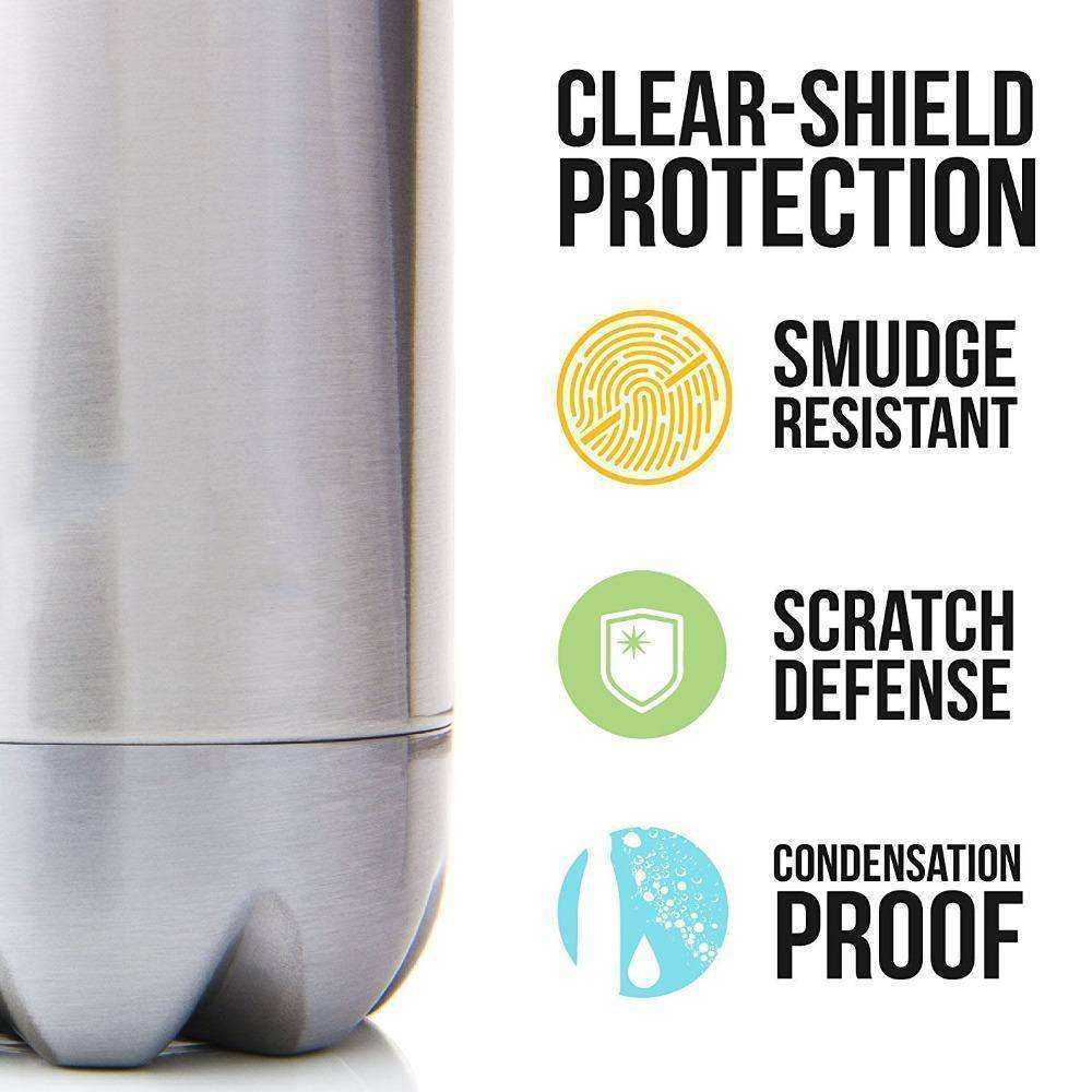 Double-Wall Insulated Vacuum Flask Stainless Steel Thermos Water Bottle