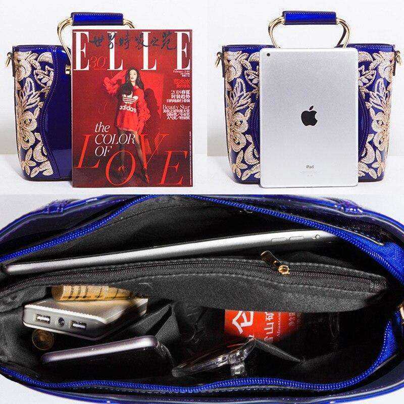 New Style Luxury Sequins Leather Bag