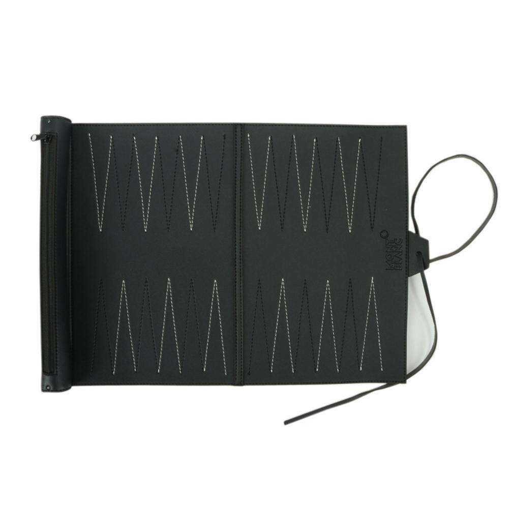 High Quality Portable Leather Backgammon Chessboard Set