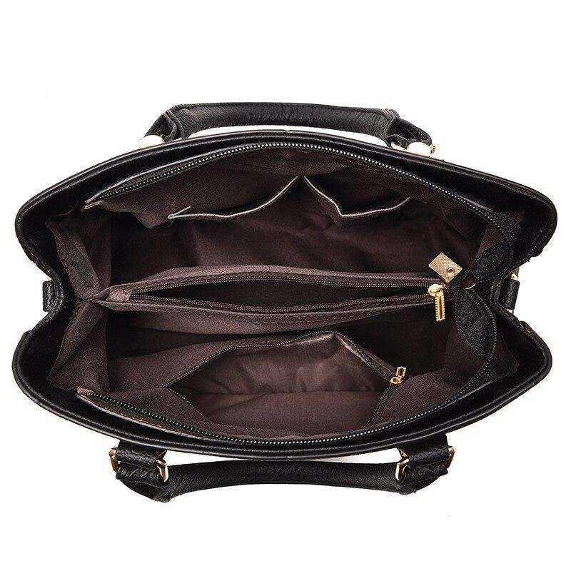 Embroidery Messenger Women Leather Handbags