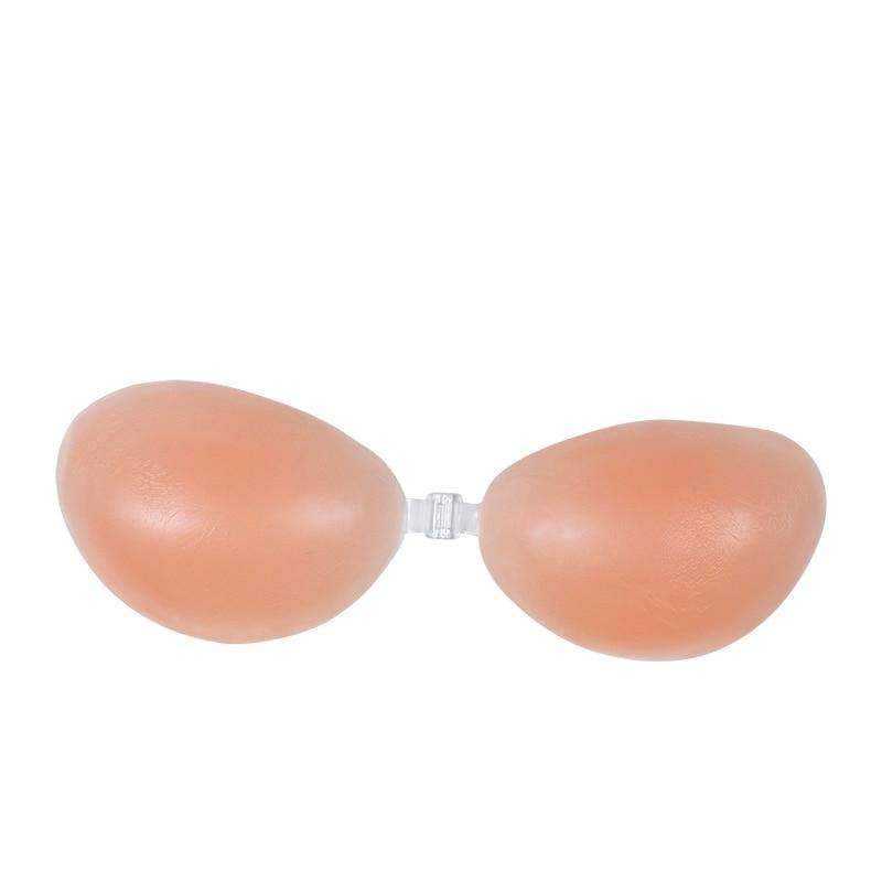 Silicone Invisible Push Up Sexy Strapless Stealth Adhesive Backless Breast Enhancer Bra