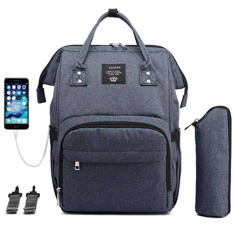 USB Maternity Wet Bag Waterproof Large Capacity Backpack