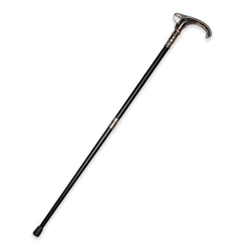 Fashion Decorative Snake-Head Luxury Walking Cane For Men