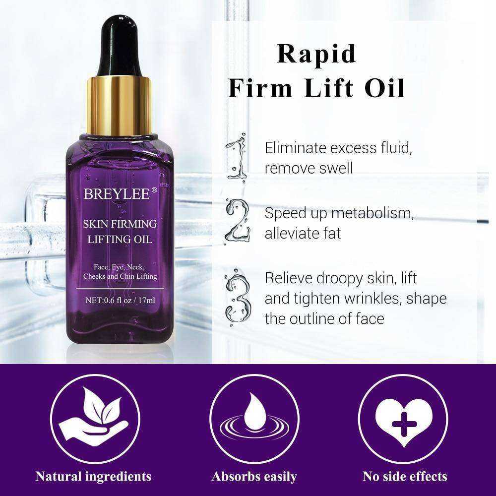 Rapid Skin Firming Lifting Face Essential Oil Massage