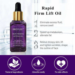 Rapid Skin Firming Lifting Face Essential Oil Massage