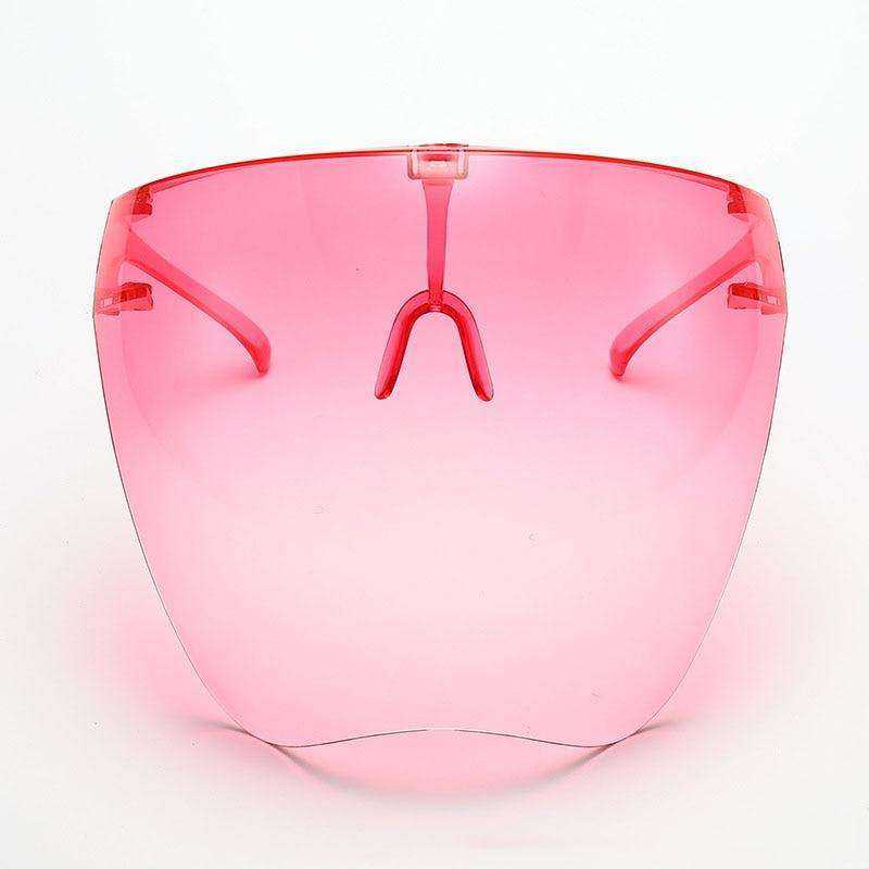 Colorful Transparent Protective Antidust Mask Full Face Shield
