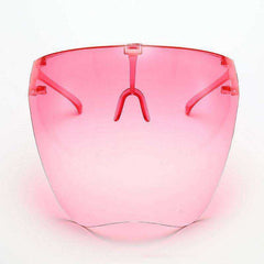 Colorful Transparent Protective Antidust Mask Full Face Shield