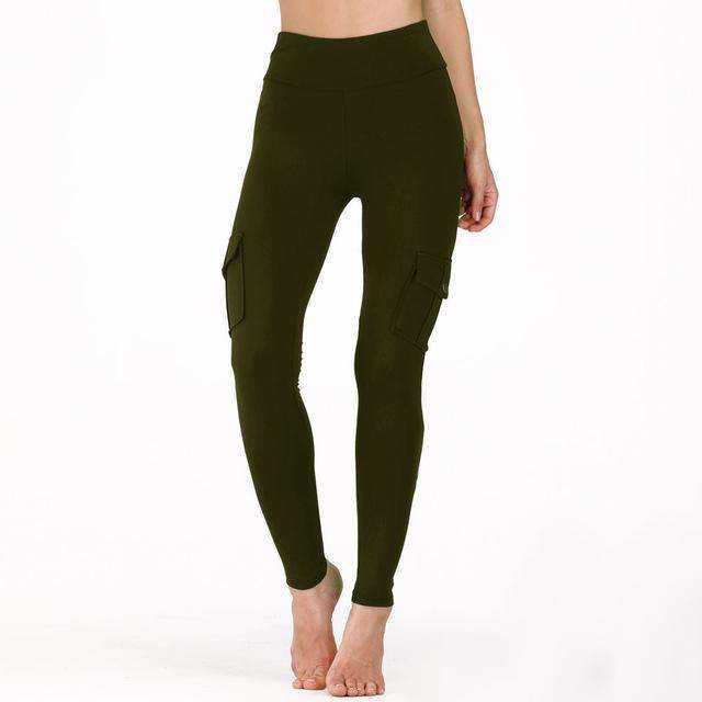 Cargo Pocket Style Push up Leggings
