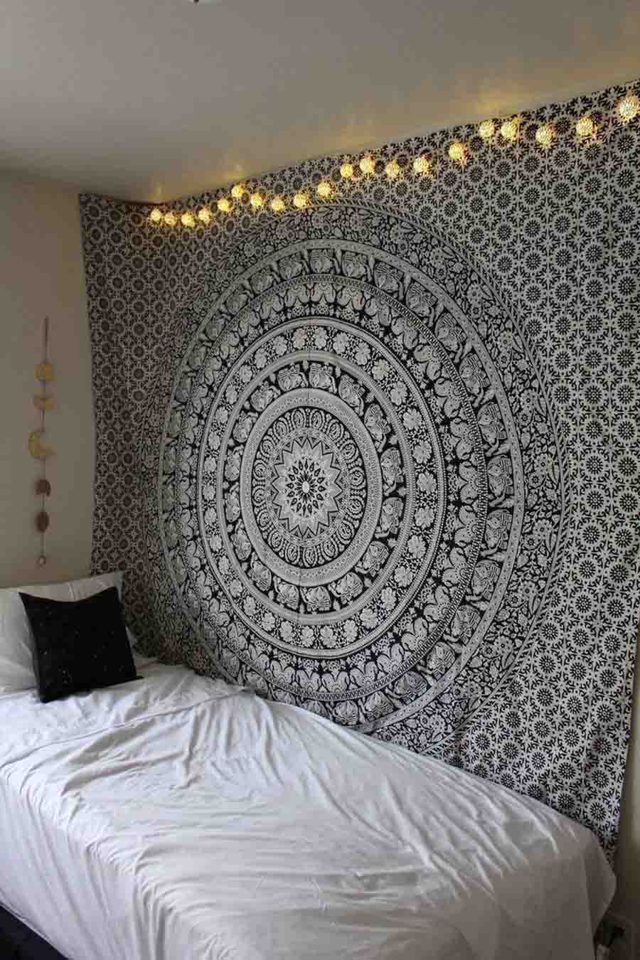Indian Mandala Room Wall Decoration Hanging Bedding Tapestry