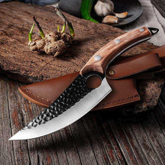 Forged Stainless Steel Kitchen Butcher Knife