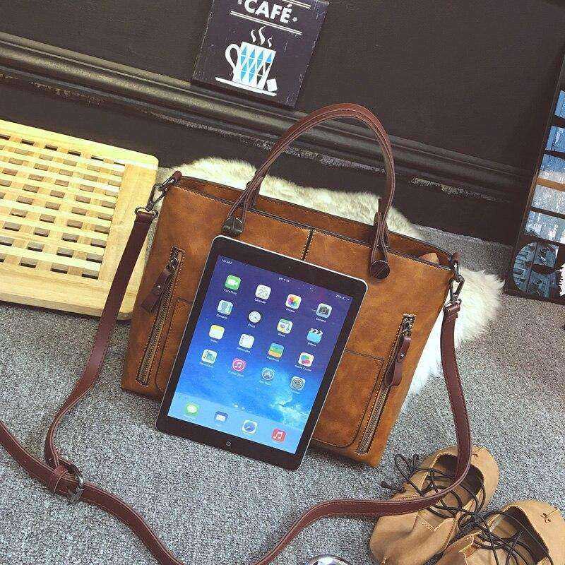 Wax Oil Leather Bag