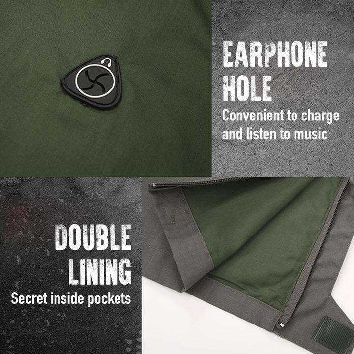Ultimate Tactical Aesthetic Military Waterproof Jacket For Men