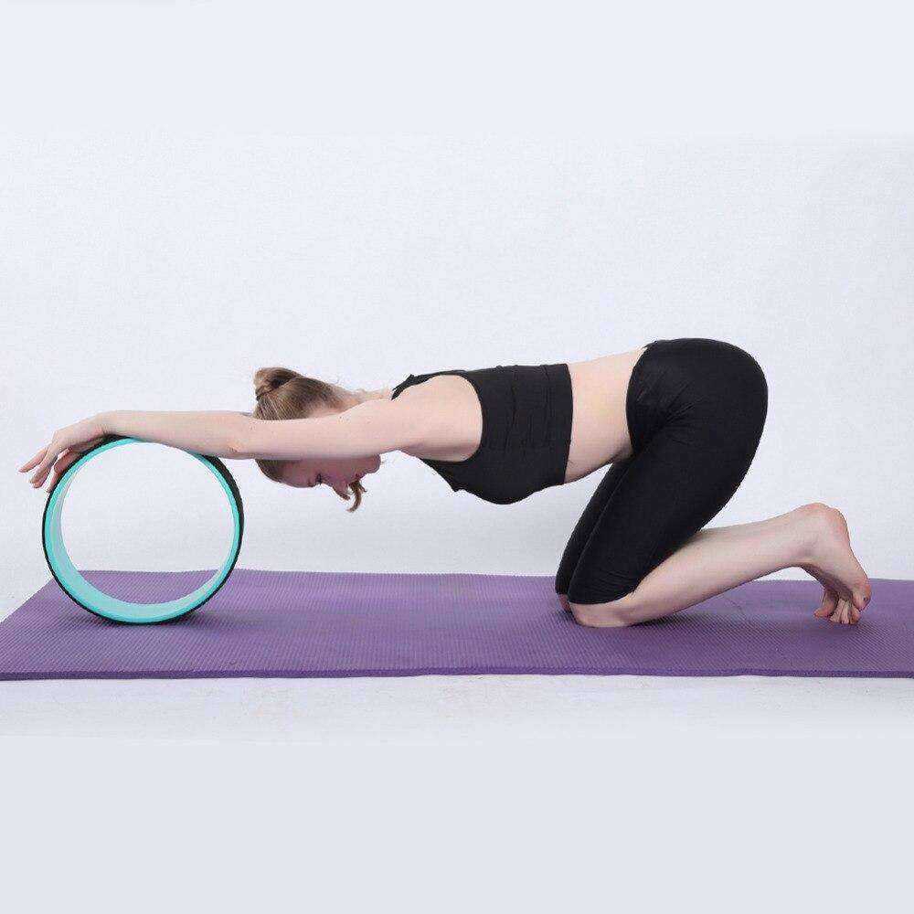 Yoga Circles Pilates Waist Shape Bodybuilding Fitness Roller Wheel