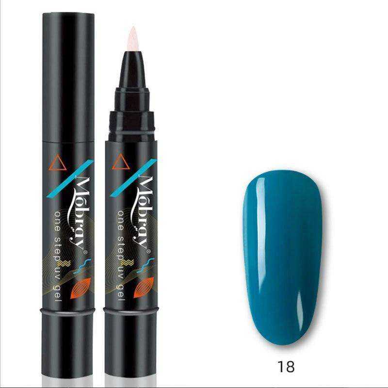One Step Gel Nail Varnish Pen 3 In 1 Long-lasting Polish