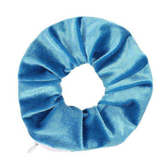 New Korea 2020 Fashion Girls Zipper Headwear Ponytail Holders Hair Accessories