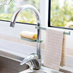 Aesthetic Cool Sink Hanging Storage Rack Holder Faucet Clip Shelf Drain