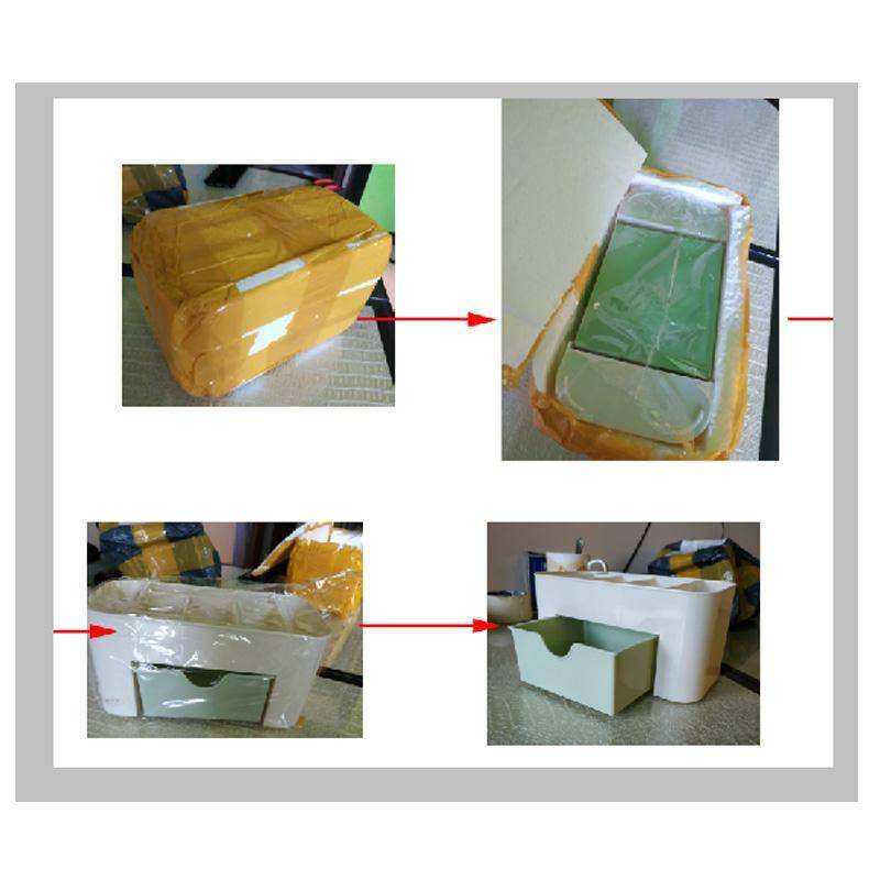 Plastic Makeup Organizer Cosmetic Storage Box