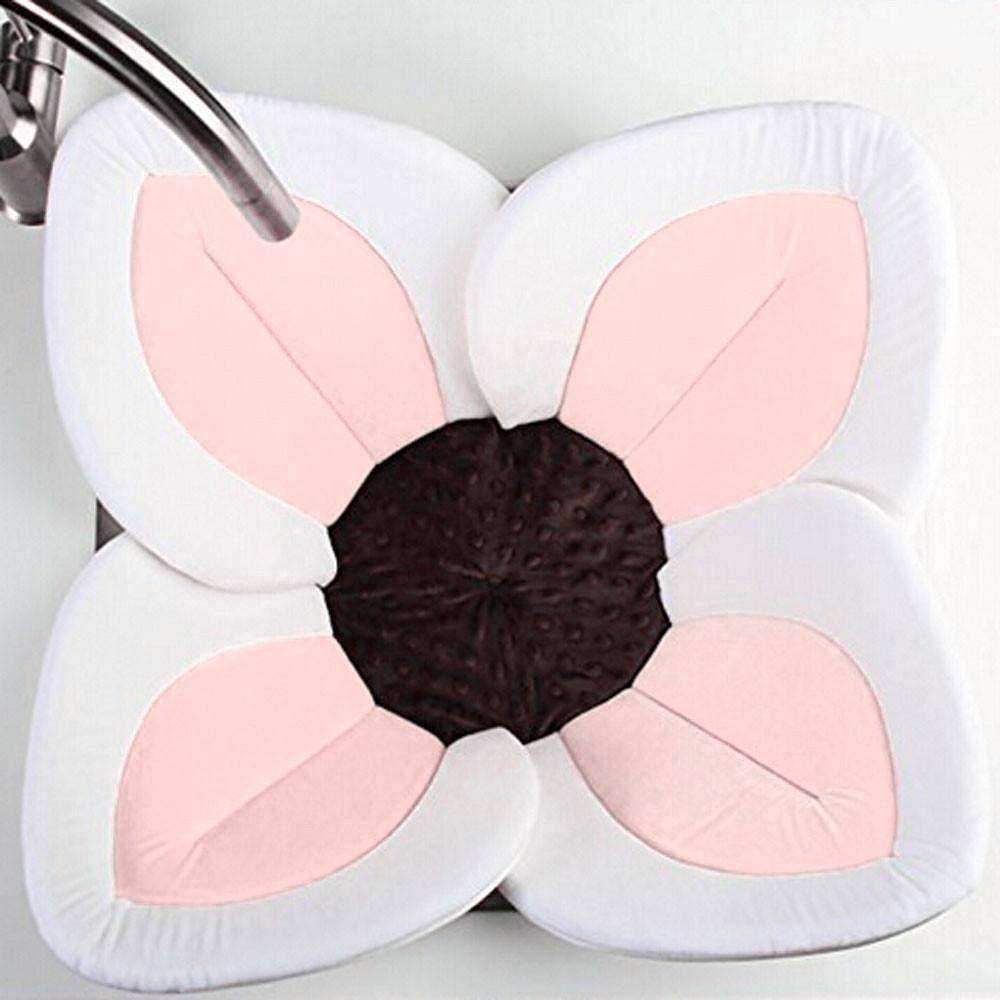 Blossoming Flower Baby Bath Tub For Sink Mat
