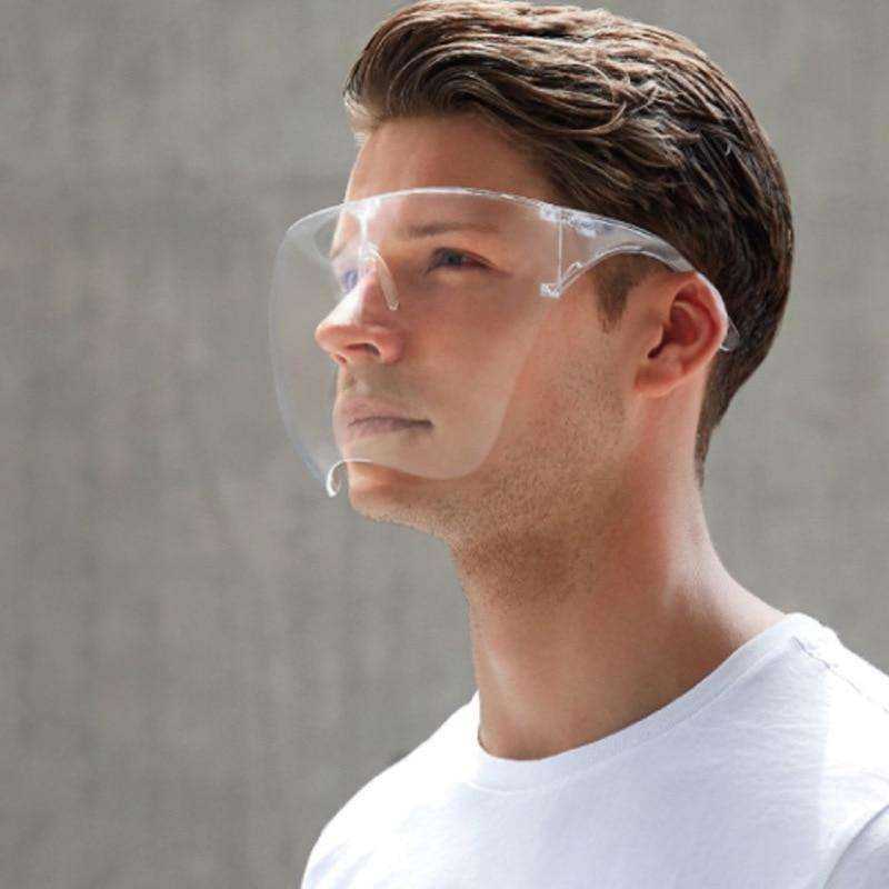Colorful Transparent Protective Antidust Mask Full Face Shield
