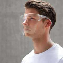 Colorful Transparent Protective Antidust Mask Full Face Shield