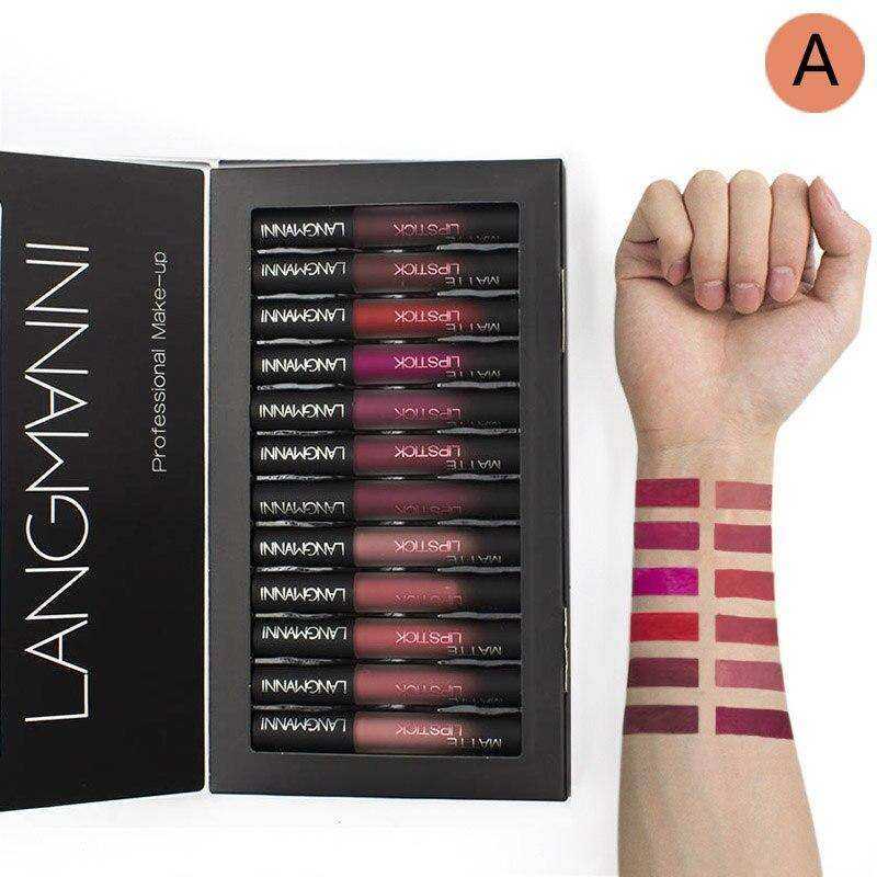 Long Lasting Waterproof Matte Velvet Lipstick Set