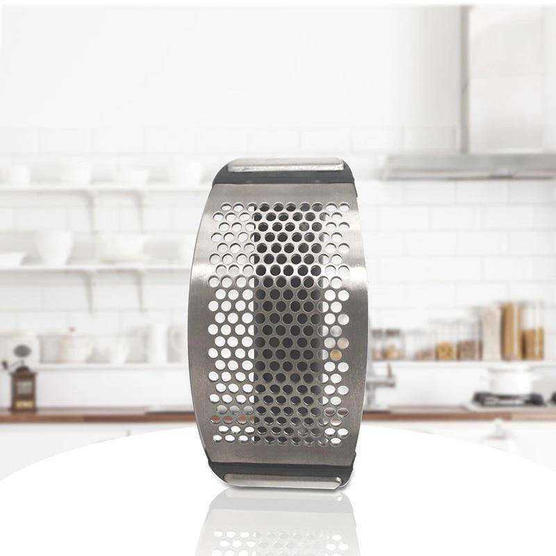 Stainless Steel Manual Curve Fruit Vegetable Garlic Chopping Tools