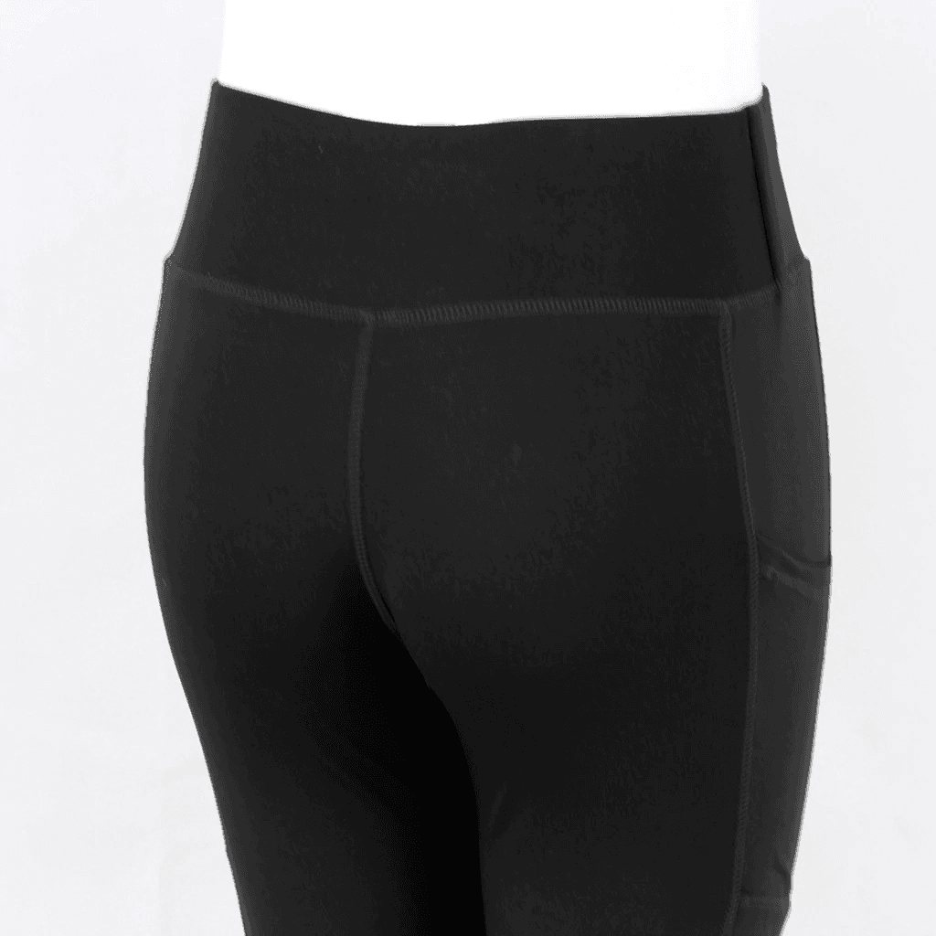 Elastic High Waist Push Up Leggings With Pocket