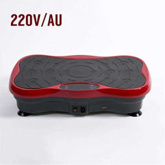 200KG/441LBS Exercise Fitness Vibration Machine Trainer Plate Platform with Resistance Bands 220V