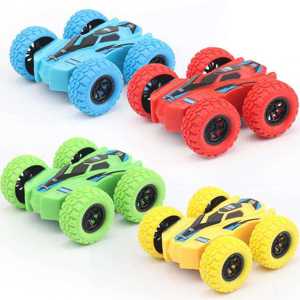 Resistant Falling 360 Tumbling Spinning Inertia Double-sided Children Dump Truck Toy Car
