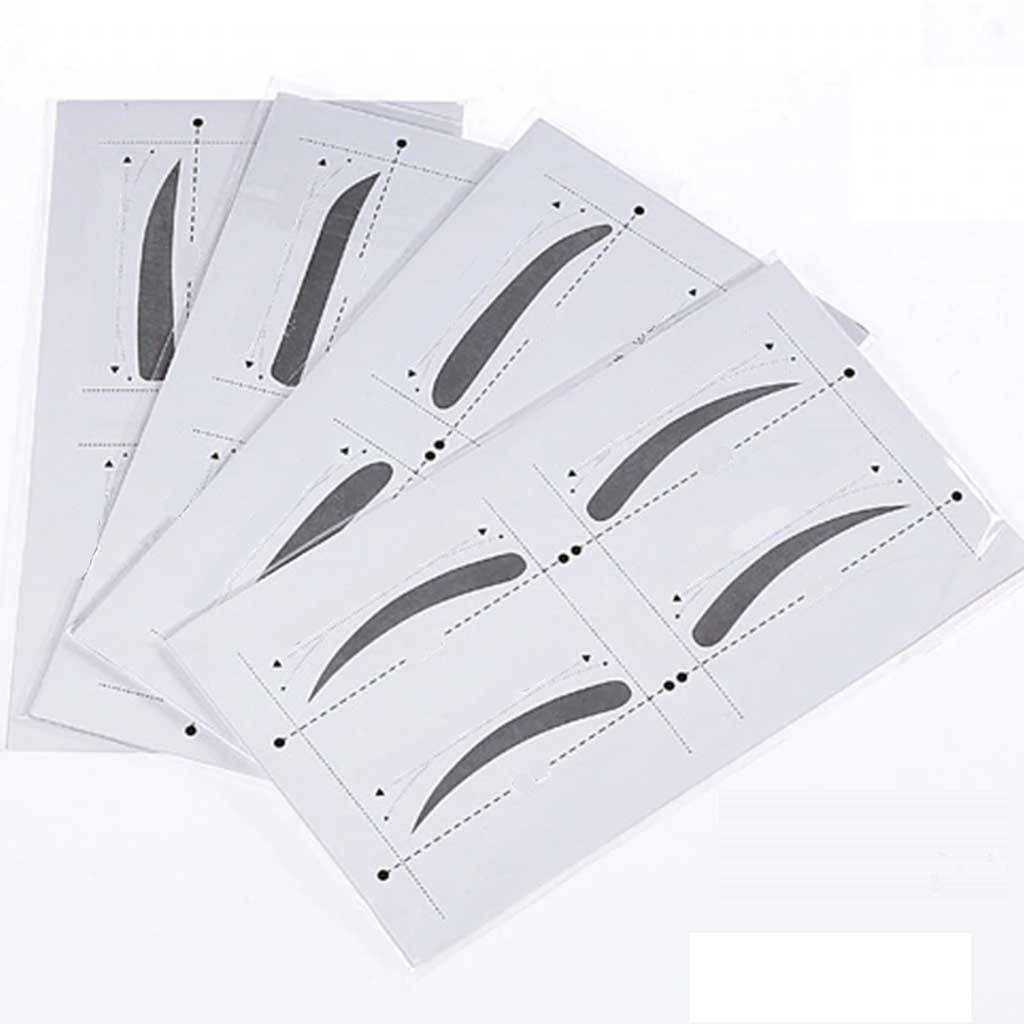 Women Premium Grooming Eyebrow Stencils Kit