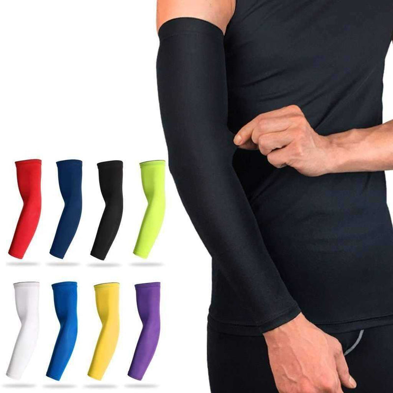 Compression Sleeve Summer Running UV Protection Basketball Cycling Arm Warmer