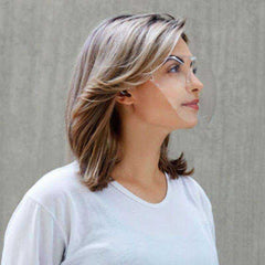 Colorful Transparent Protective Antidust Mask Full Face Shield