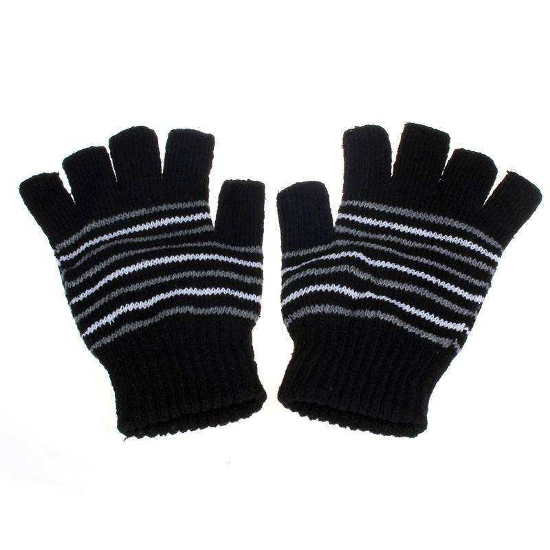 USB Powered Fingerless Heated Gloves