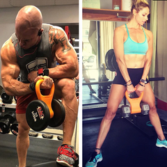 Unisex Adjustable Workout Kettle Bell Grip Dumbbell Equipment