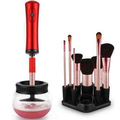Electric Silicone Makeup Brush Cleaner Dryer