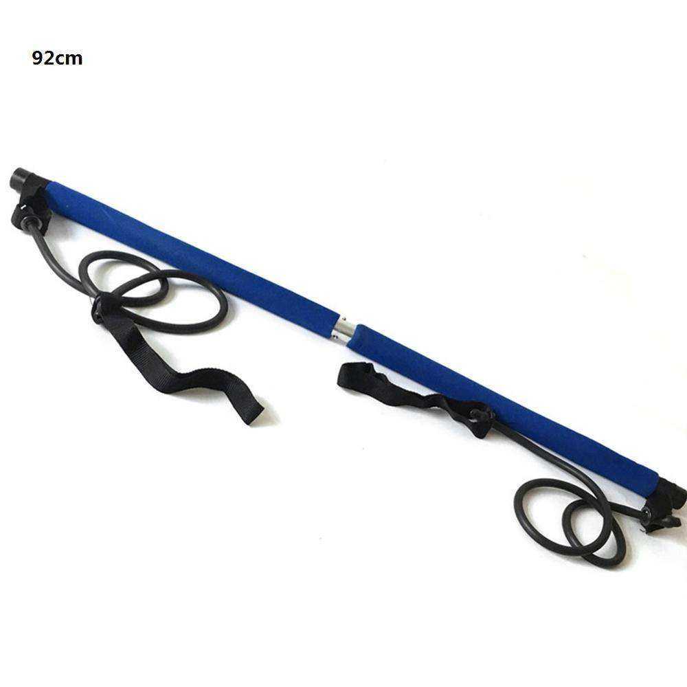 Pilates Bar Body Kit Crossfit Rubber Tube Elastic Bands
