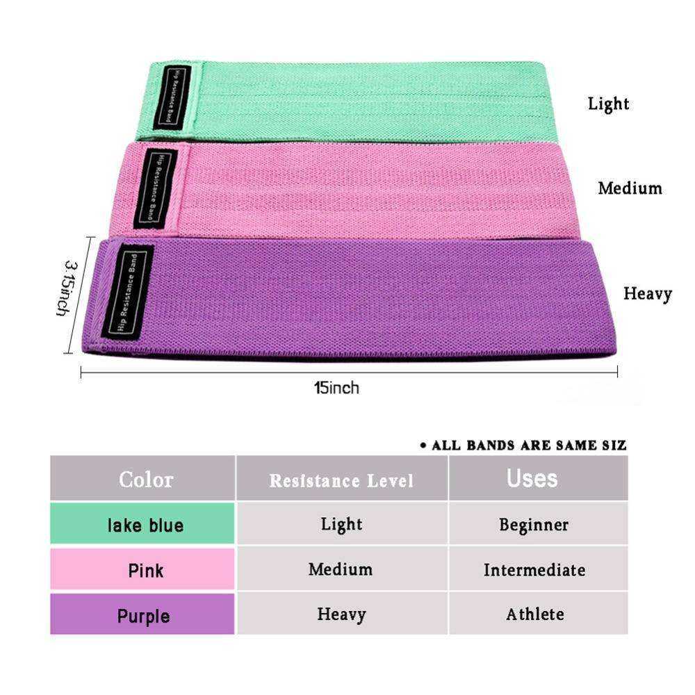 Fitness Resistance Bands Set