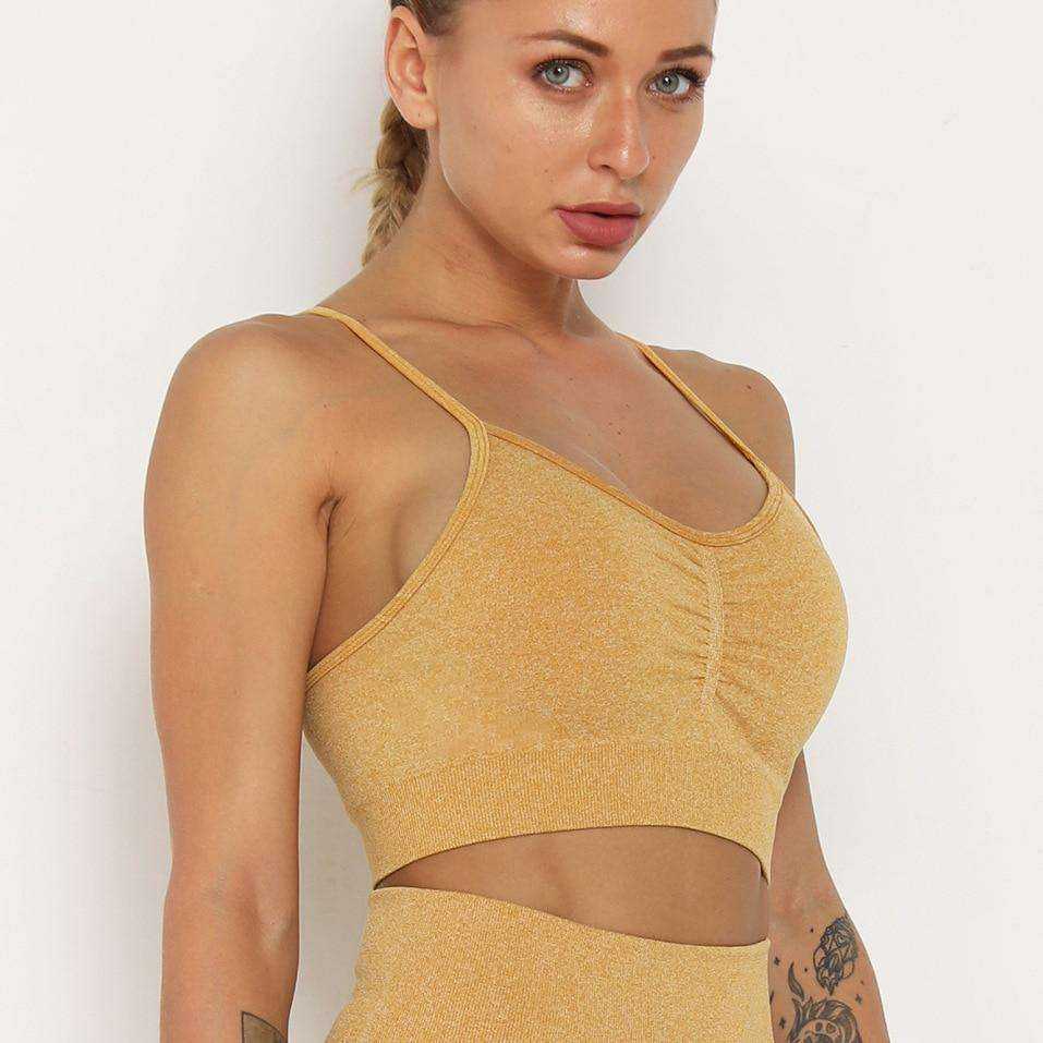 Push Up Padded Brassiere Sport Top