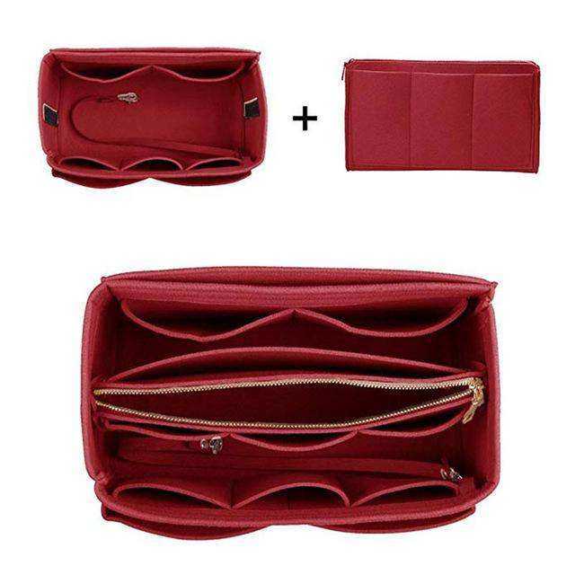 Make up Organizer Insert Bag For Handbag & Purse