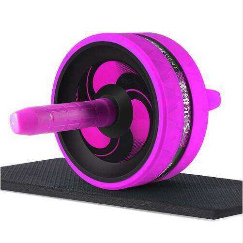 2 in 1 Ab Roller&Jump Rope No Noise for Arm Waist Leg Exercise Gym Fitness Equipment