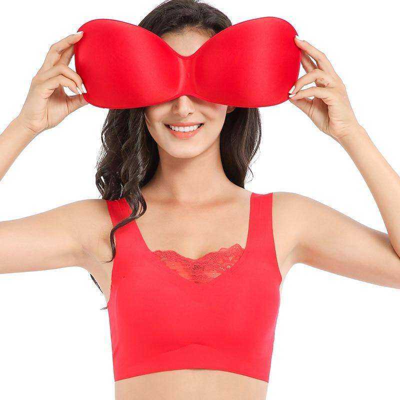 New Seamless bras bralette lace vest sexy crop top